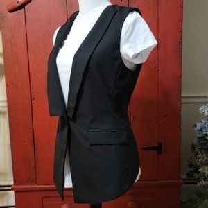 BCBG MaxAzria Black "Alexandria" vest. Small